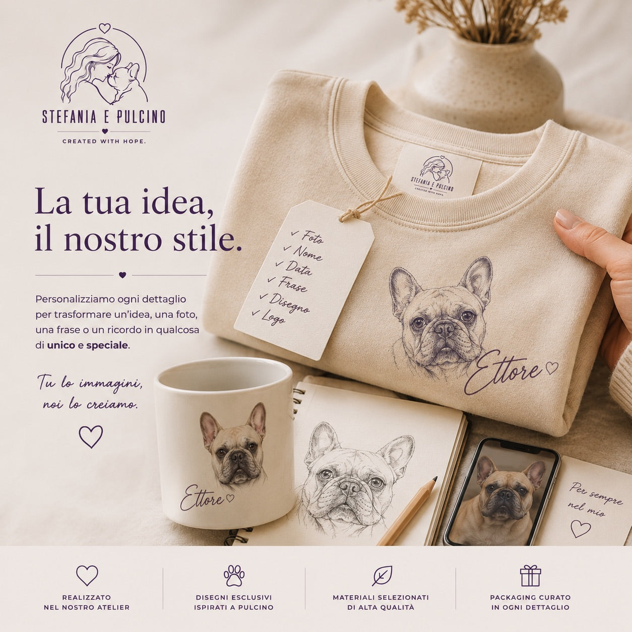 PERSONALIZZIAMO IL TUO RICORDO