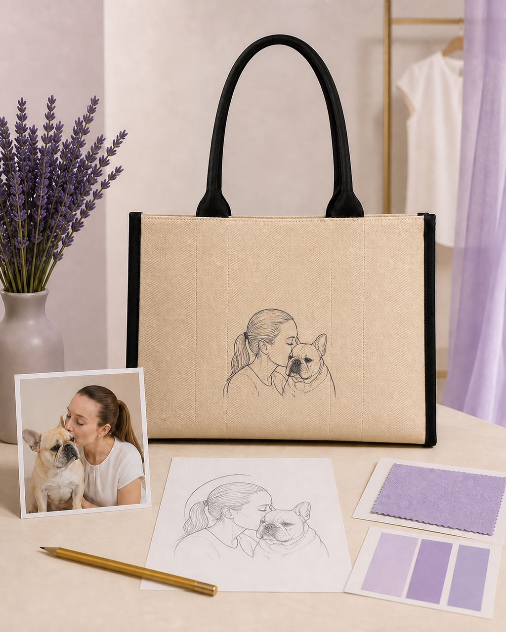 Borsa – Tote Bag Large personalizzata