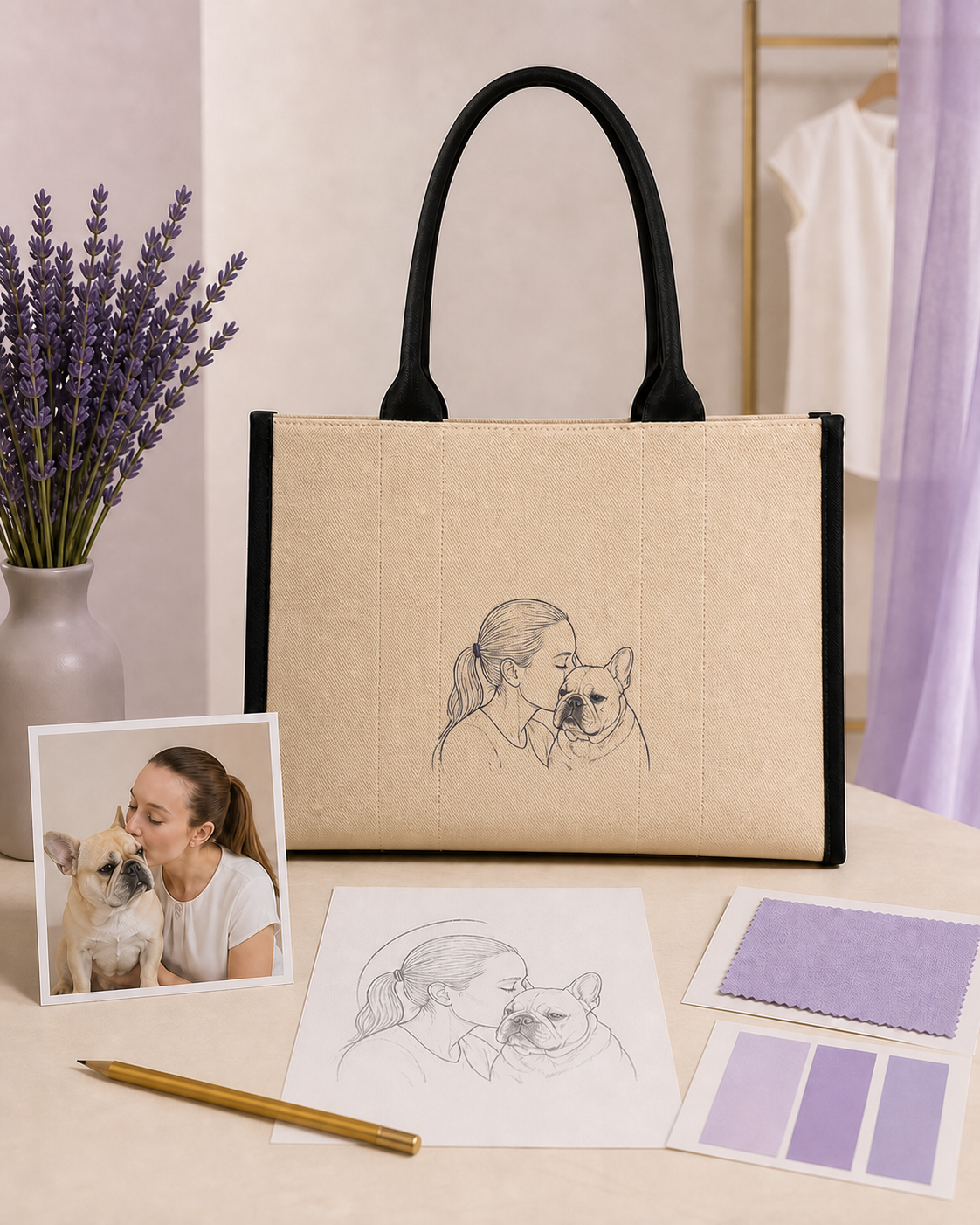 Borsa – Tote Bag Large personalizzata