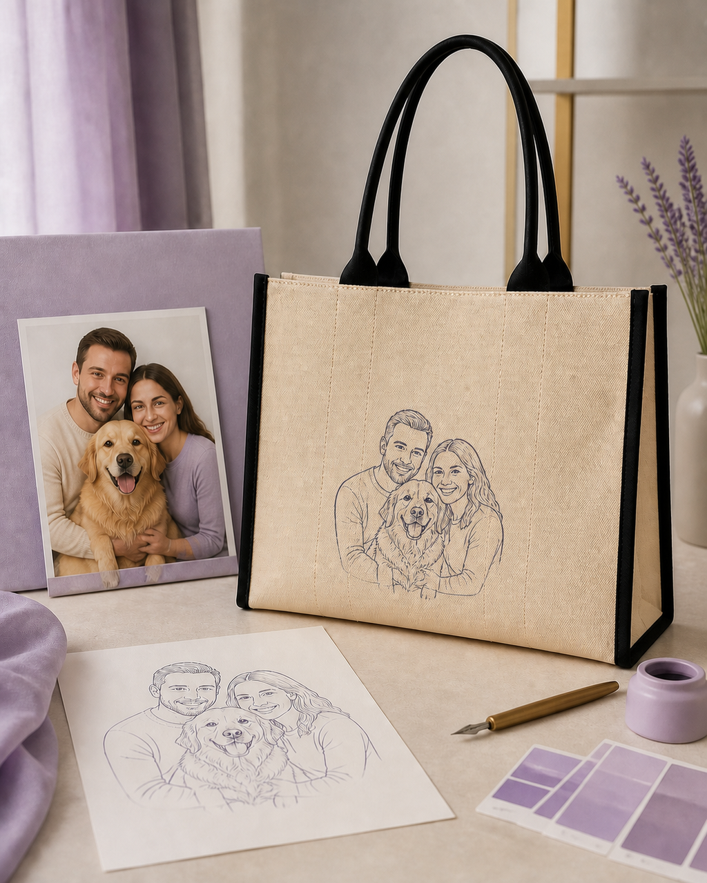 Borsa – Tote Bag Large personalizzata
