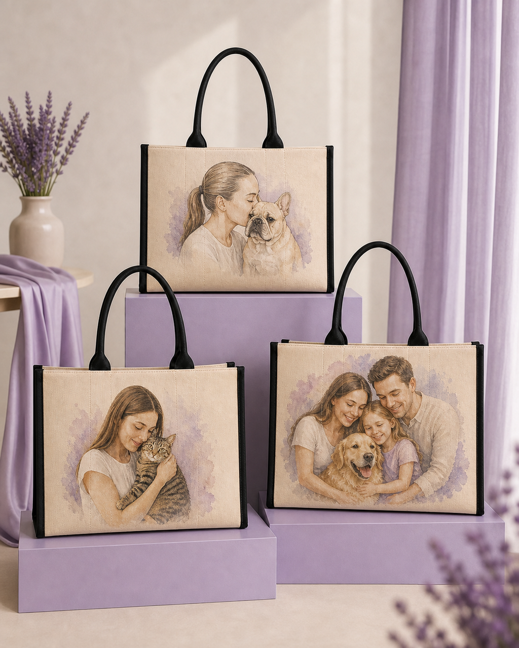 Borsa – Tote Bag Large personalizzata