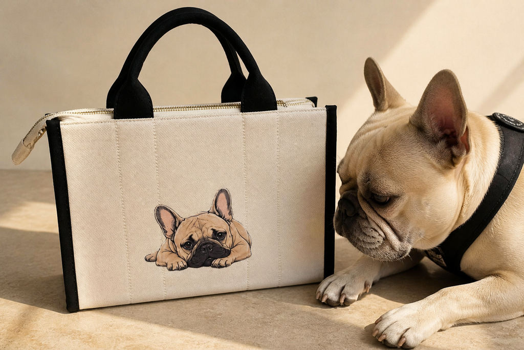 Borsa Tote Medium stampa Pulcino