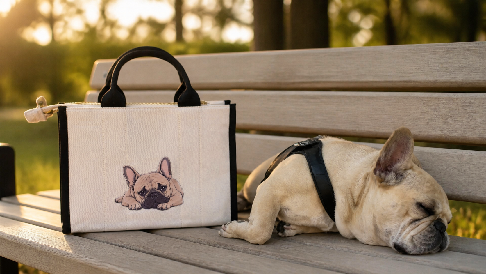 Borsa Tote Medium stampa Pulcino