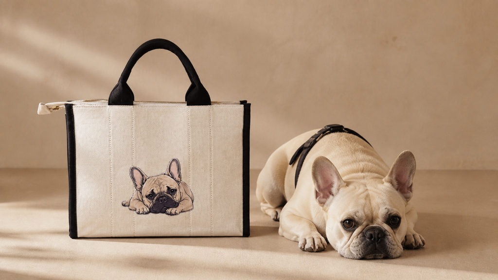 Borsa Tote Medium stampa Pulcino