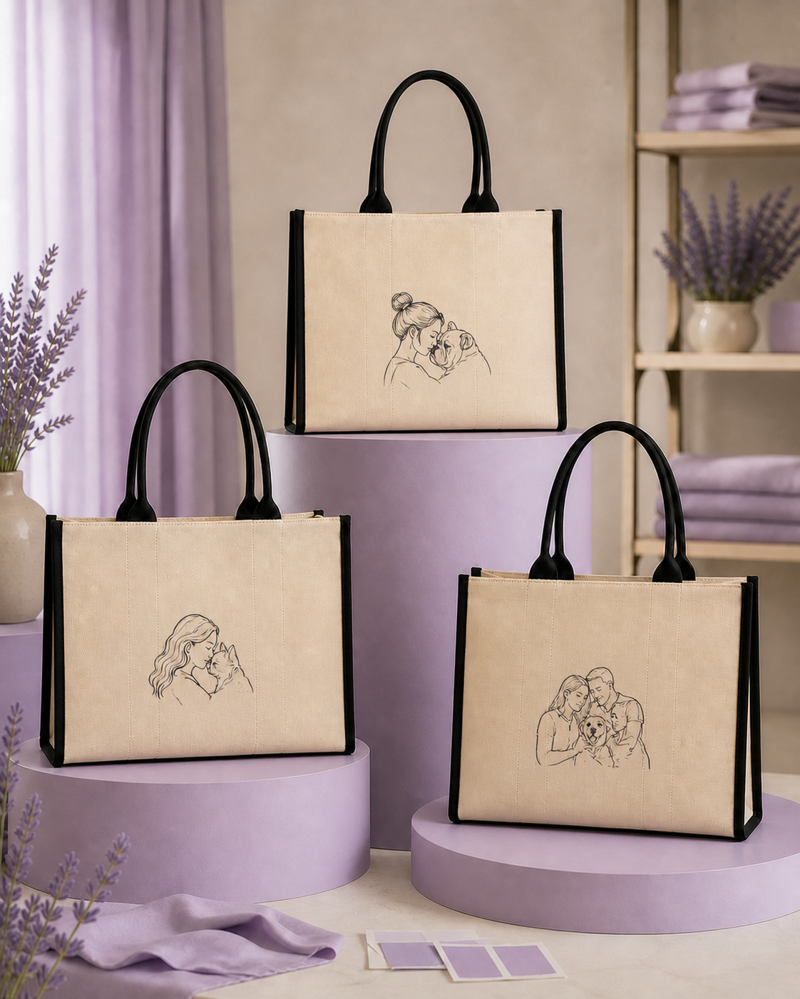 Borsa – Tote Bag Large personalizzata