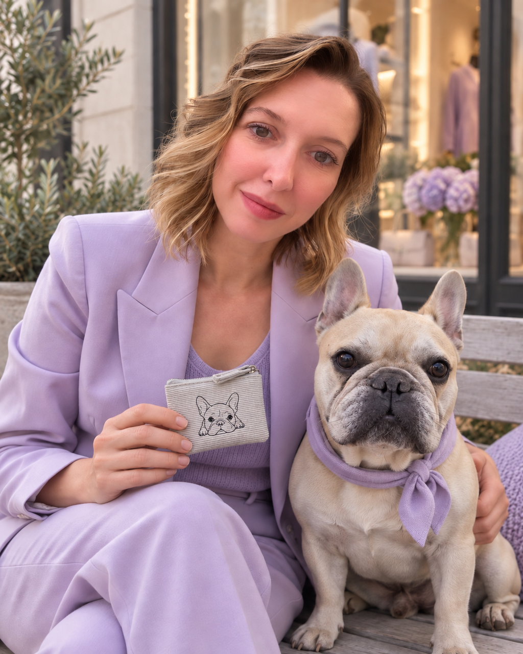 Borsellino in velluto a coste – Bulldog