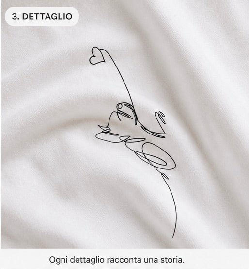 T-shirt Ettore – Linea del Cuore
