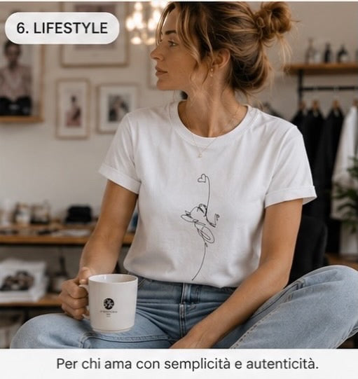 T-shirt Ettore – Linea del Cuore