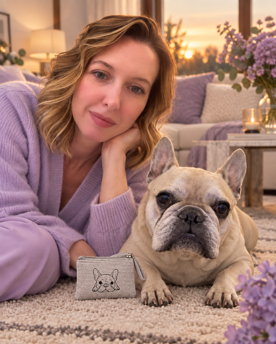 Borsellino in velluto a coste – Bulldog