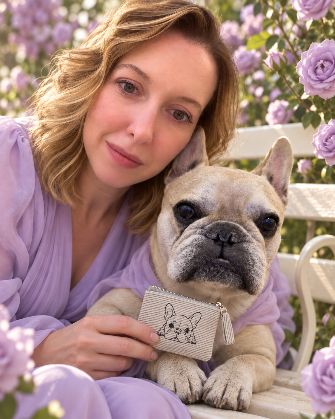 Borsellino in velluto a coste – Bulldog
