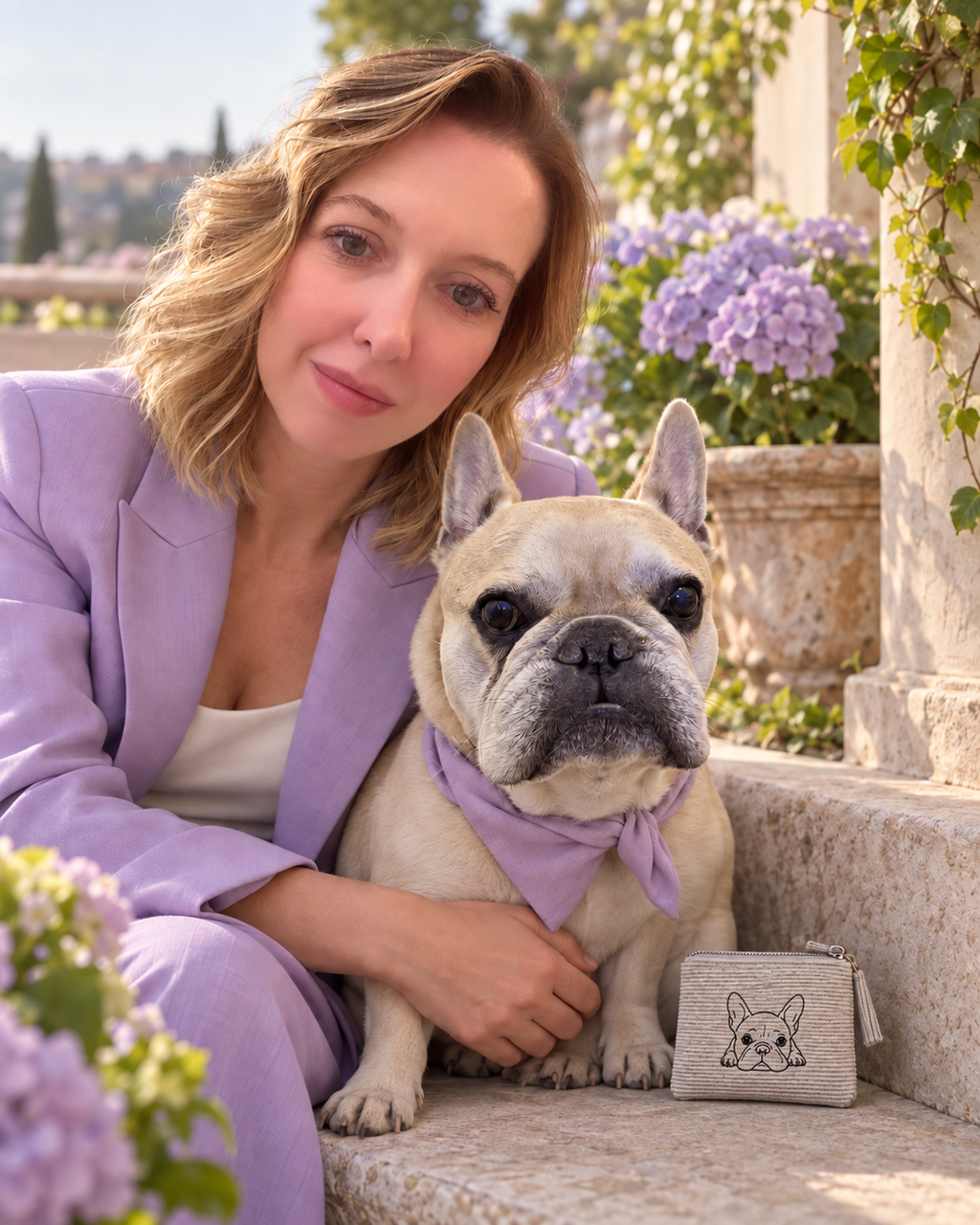 Borsellino in velluto a coste – Bulldog