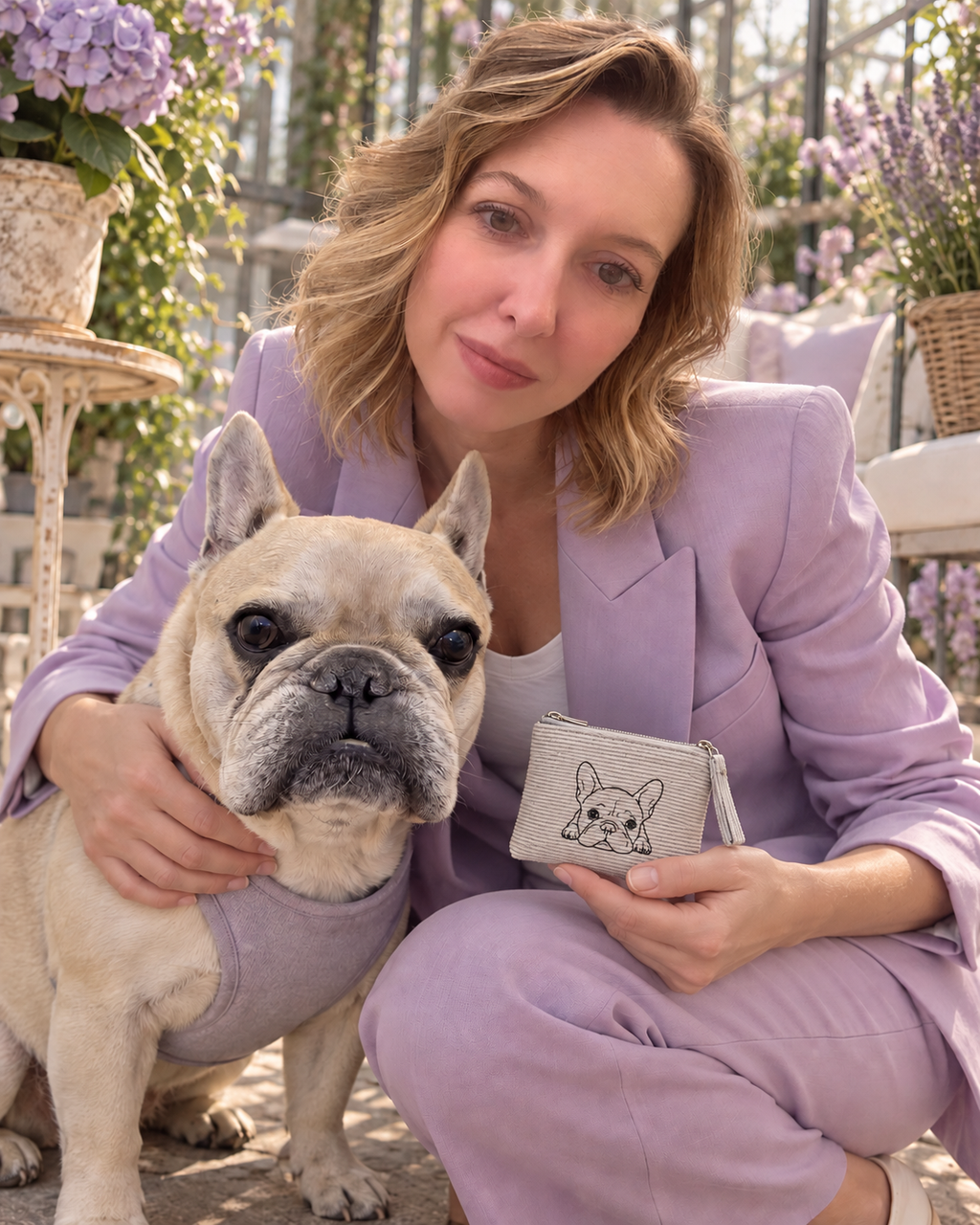 Borsellino in velluto a coste – Bulldog