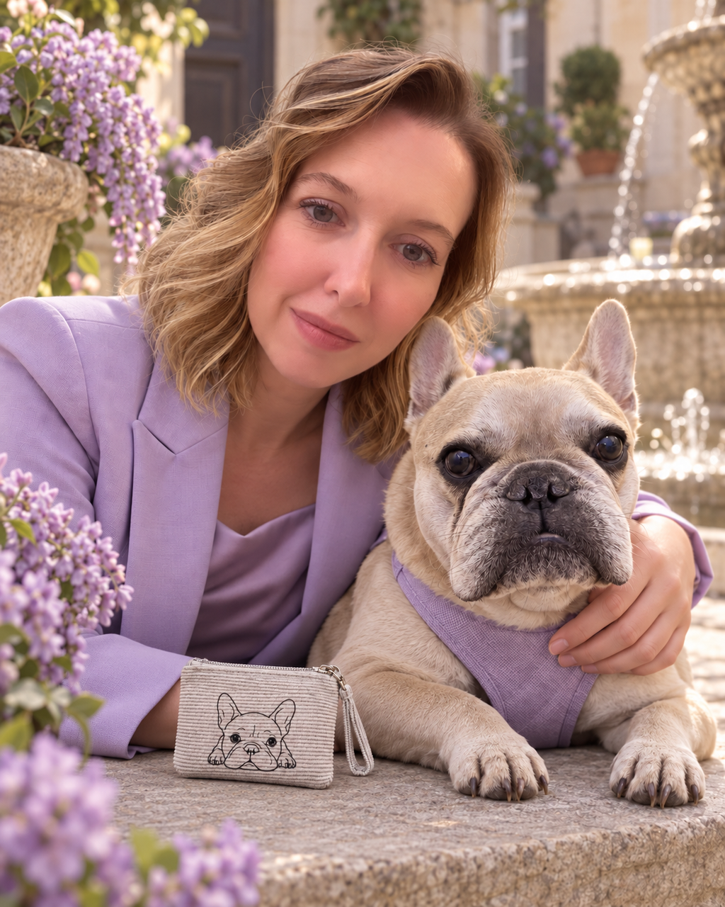 Borsellino in velluto a coste – Bulldog