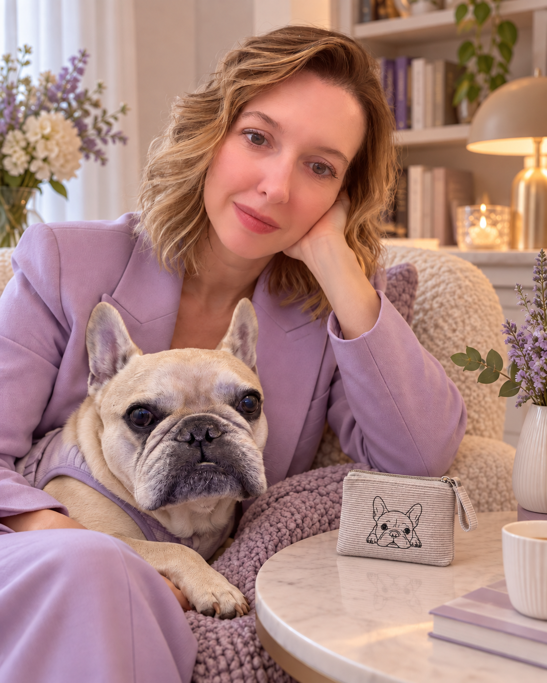 Borsellino in velluto a coste – Bulldog
