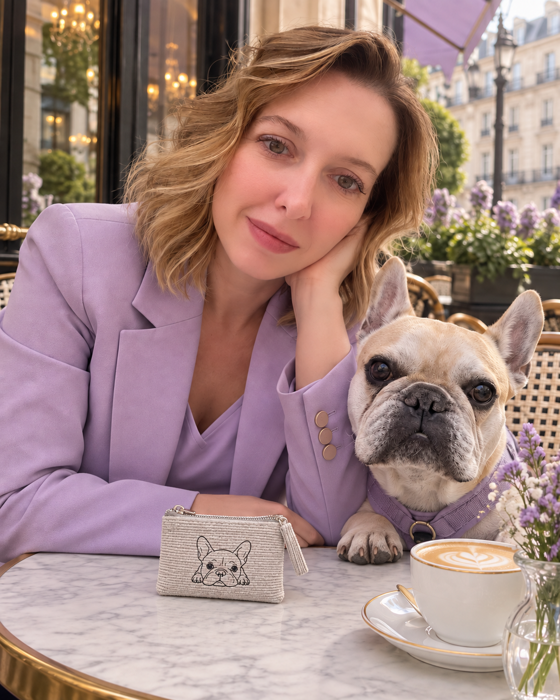 Borsellino in velluto a coste – Bulldog