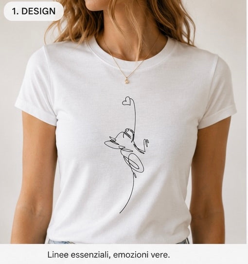 T-shirt Ettore – Linea del Cuore