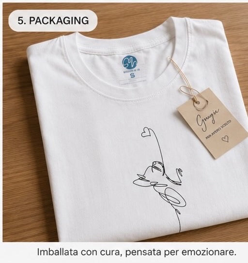 T-shirt Ettore – Linea del Cuore