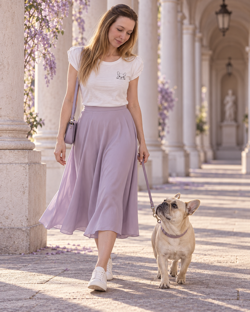 T-shirt donna in cotone linea Pulcino