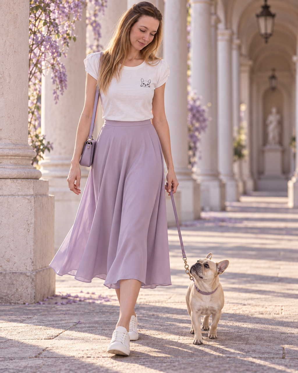 T-shirt donna in cotone linea Pulcino